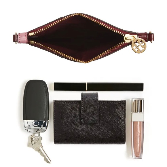 Authentic TORY BURCH Leather Dog card/Crosby - Picture 8 of 12